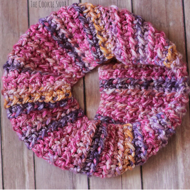 Even Moss Stitch Cowl