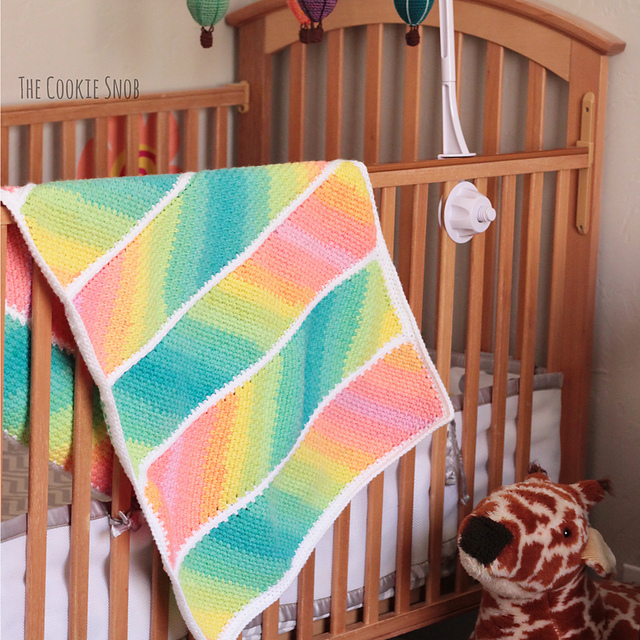 Rainbow Dreams Baby Blanket