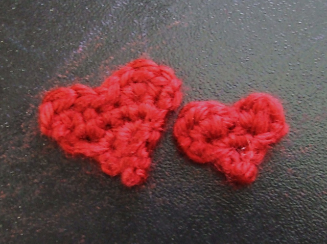 Small Heart Appliques