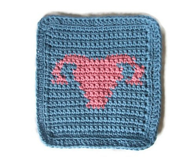 Uterus Dishcloth