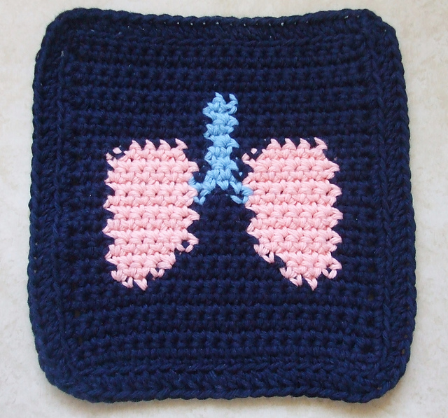 Lungs Dishcloth