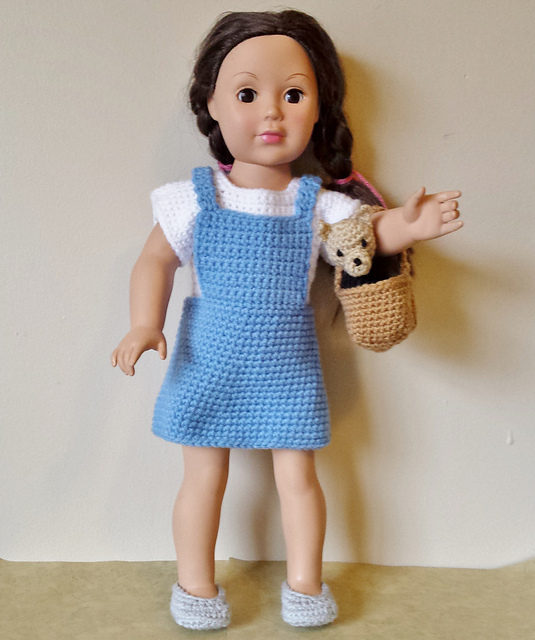 18 Inch Doll Dorothy Costume