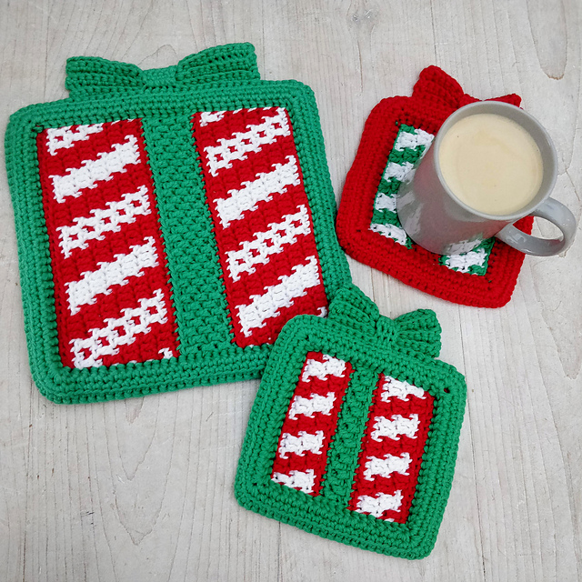 Gift Box Coasters