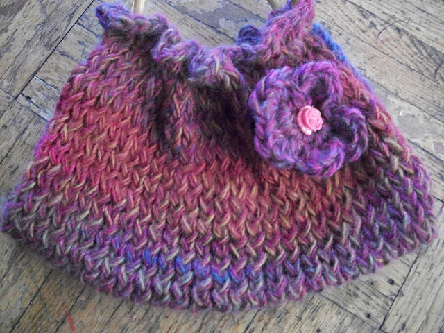 The Country Girl Knitted Purse