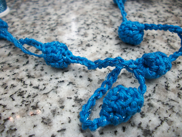 Crochet Bead Garland