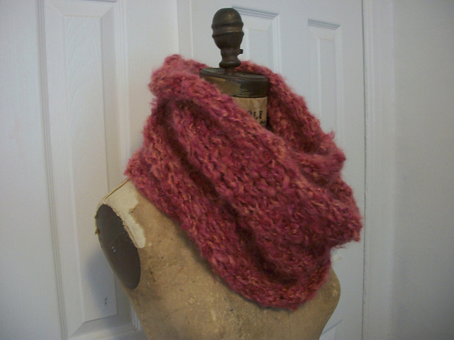 The Pink Widow Cowl