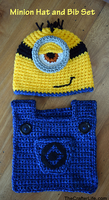 Minion Hat & Bib Set