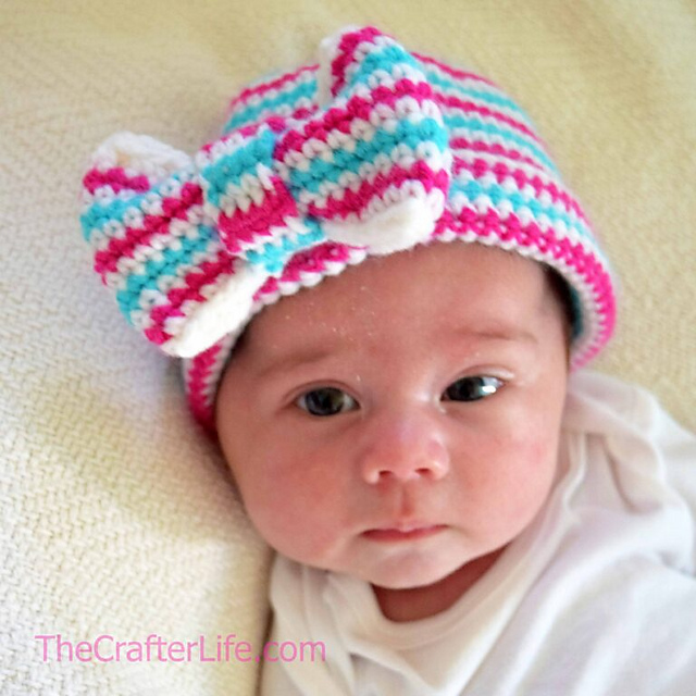 Vibrant Newborn Hospital Hat