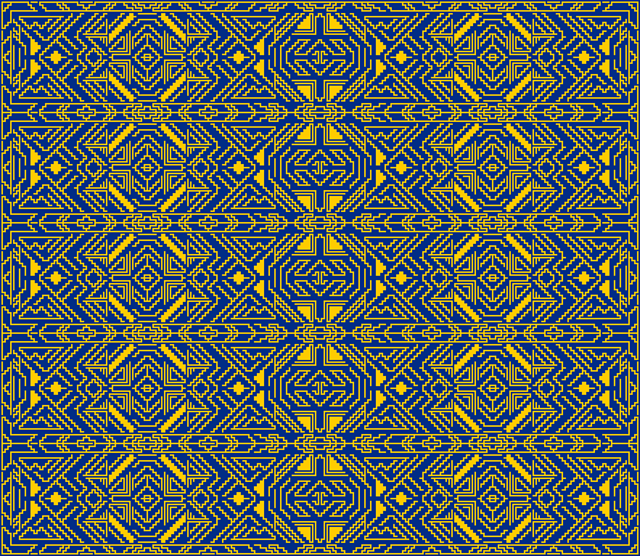 Artdeco 1b set - non-slanted