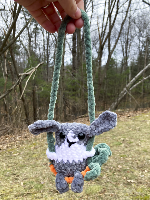 Bunny on a Carrot Swing