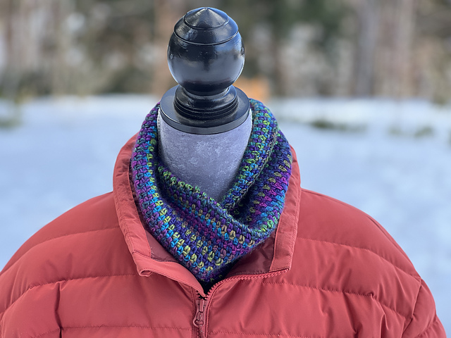 Linen Infinity Cowl