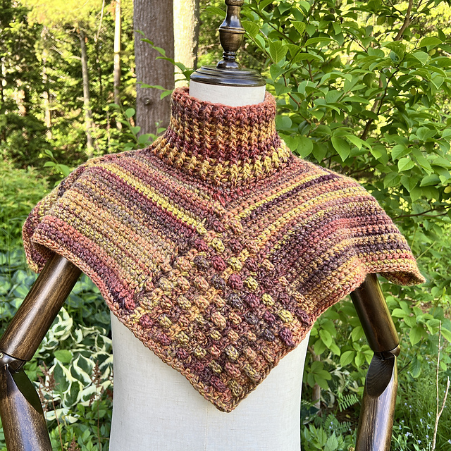 Interwoven Turtle Neck Cowl