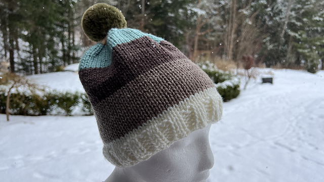Chunky Cupcakes Knit Hat