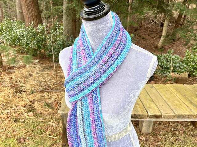 Galaxy Skinny Scarf