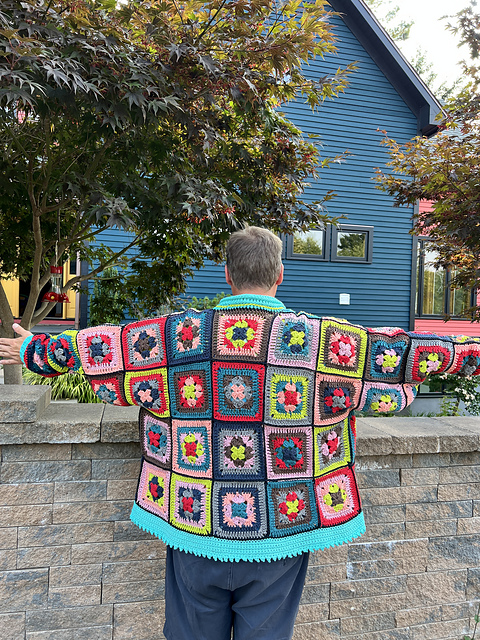 Granny Square Jacket