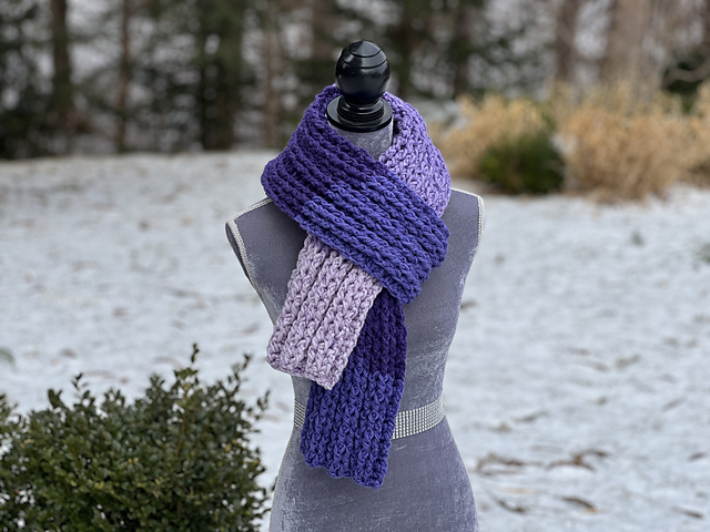 Purple Eater Scarf