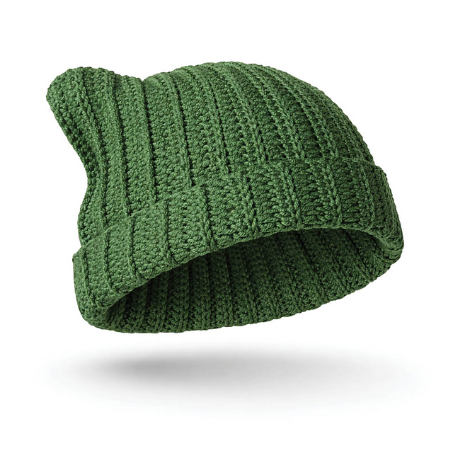 Cat Ears Merino Hat
