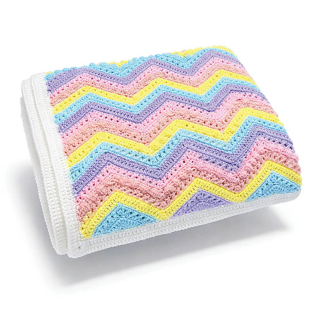 Candy Hearts Baby Blanket