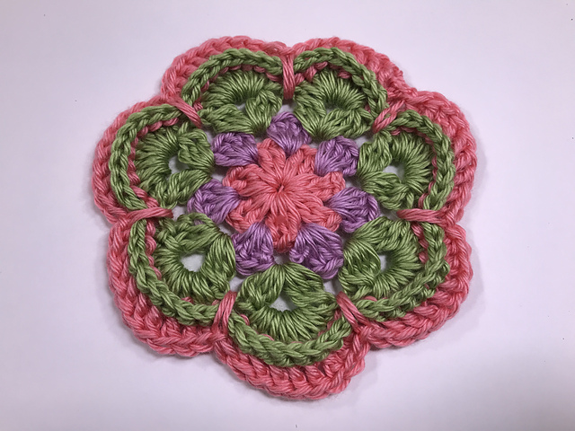 Flower Coasters
