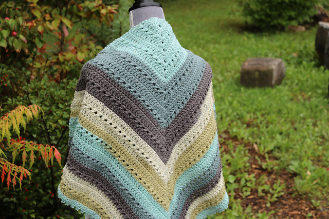 More Conversation Shawl