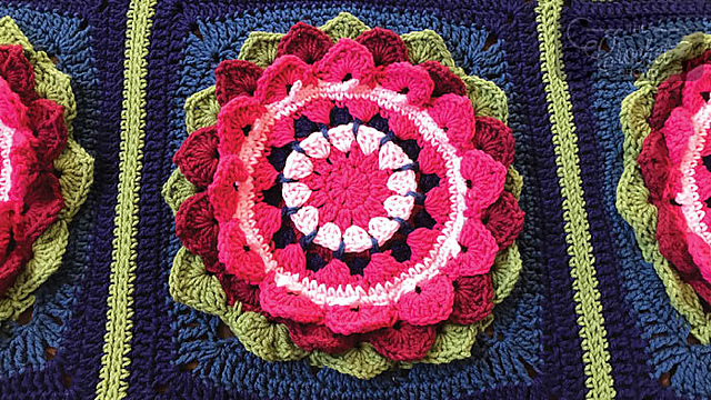 Water Lilies Afghan