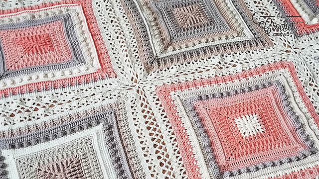 Celtic Study of Texture Afghan