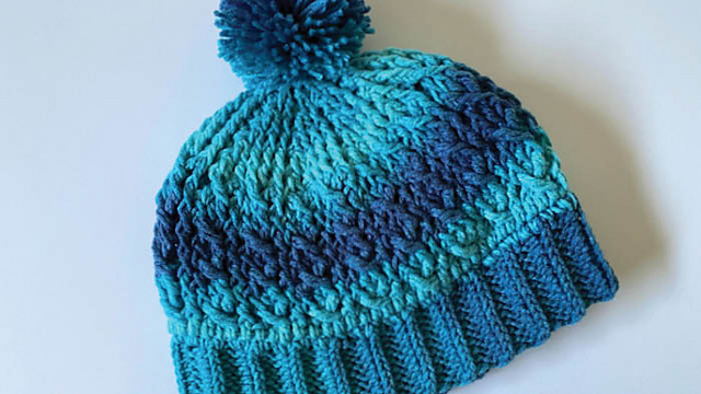 Mystery Cable Hat