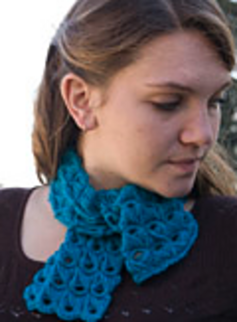 Broomstick Lace Scarf 