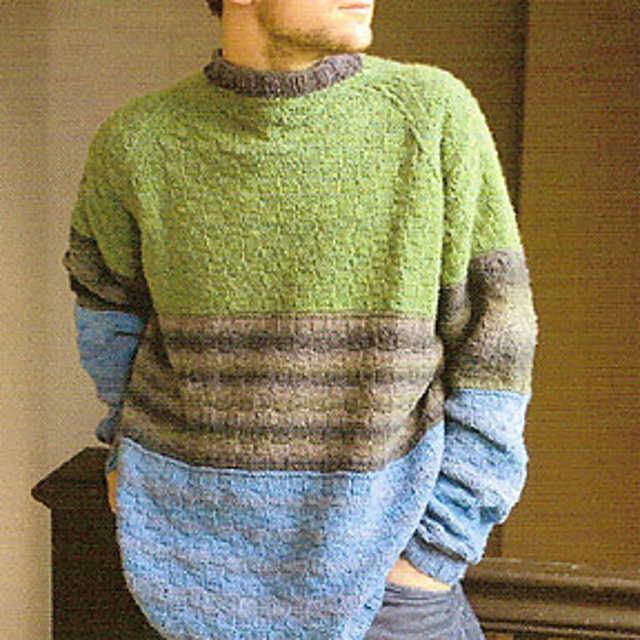 Men's Raglan Mock Soy Silk Turtleneck
