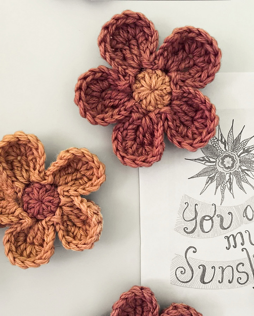 Chunky Crochet Flower