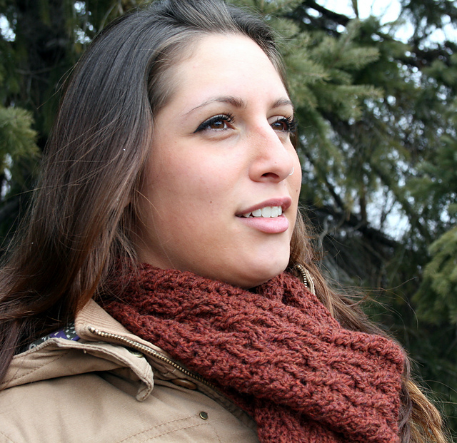 Classic Cabled Scarf
