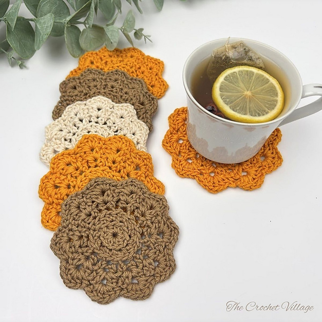 Golden Spice Coasters