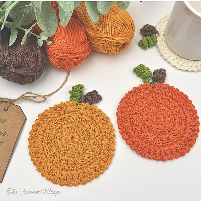 Pumpkin Patch Coasters
