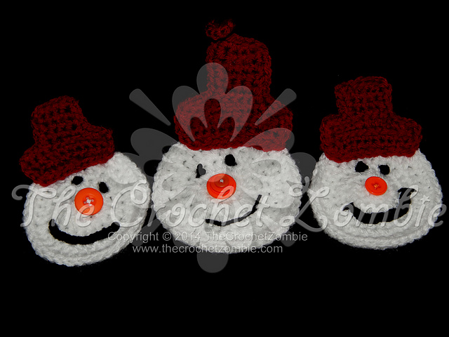 Snowman Coasters
