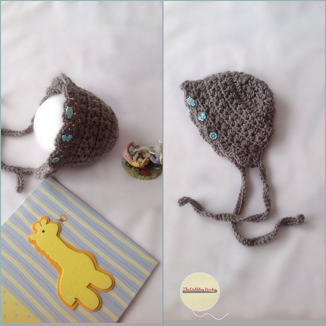 Snow White Baby Bonnet