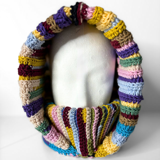 Scrap Yarn Balaclava