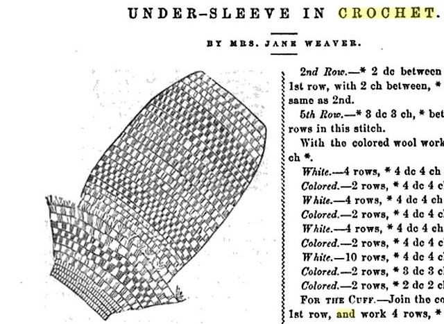 Under-sleeve In Crochet