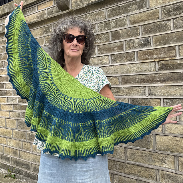Sea Kelp Shawl