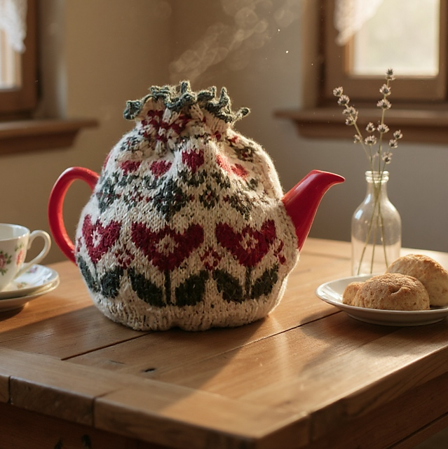 Tulip tea set