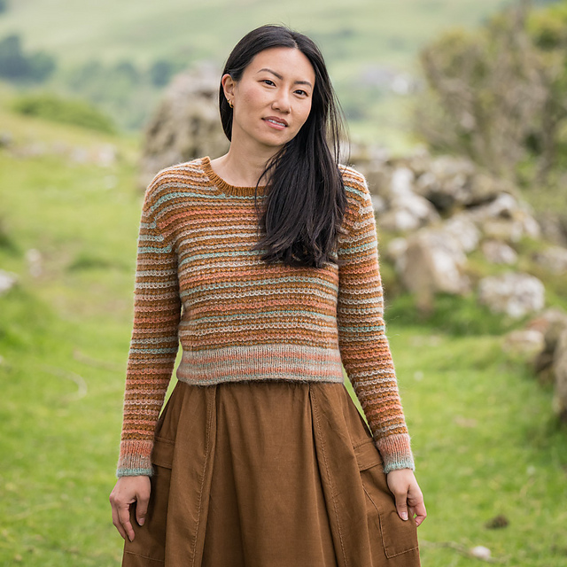 Merging Shades Sweater