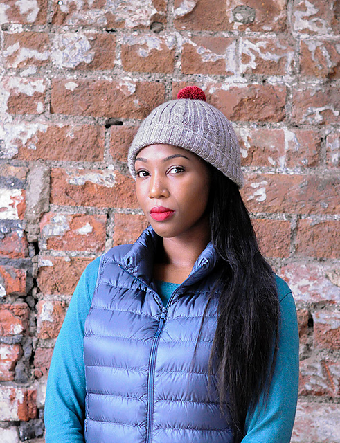 Cable and Rib Hat