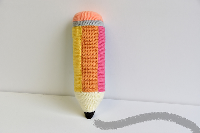 Large Pencil Amigurumi