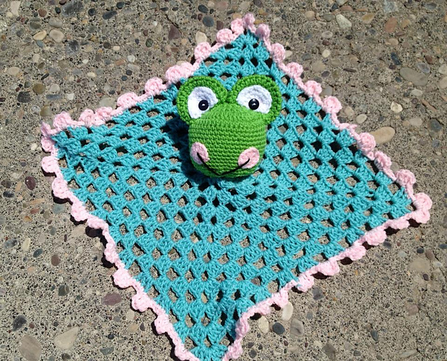 Rosie Cheek Frog lovey