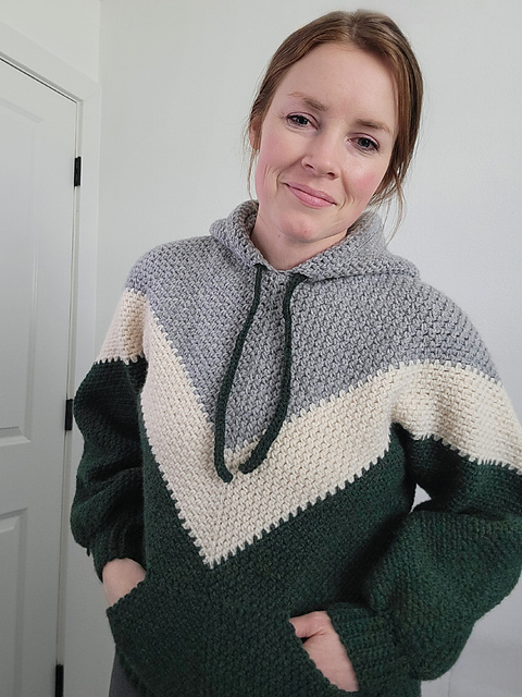 Ravelry: Turning Points Hoodie pattern by Ginger Knots