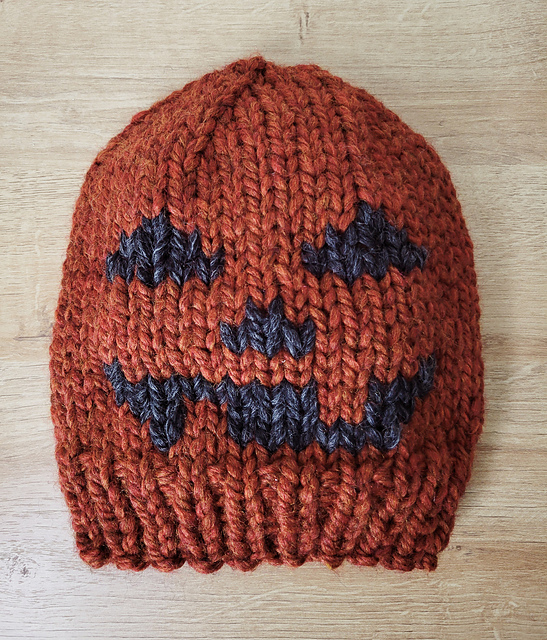 The Jack-O-Lantern Beanie