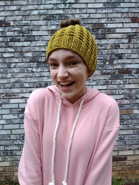 Genesis Messy Bun Beanie