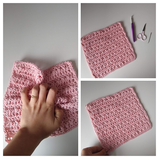 Crossed Paths Dishcloth