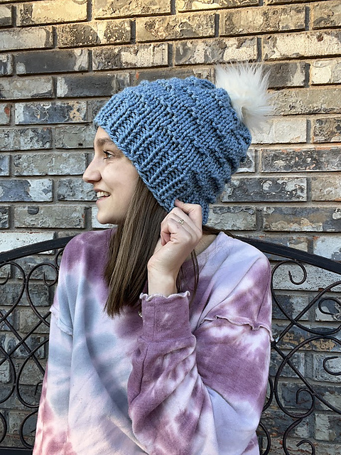 Printed Beanie