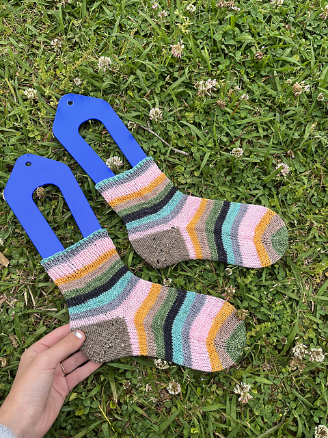 Toe Up Success Socks