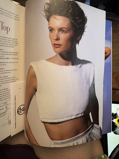 Scoop back Crop Top